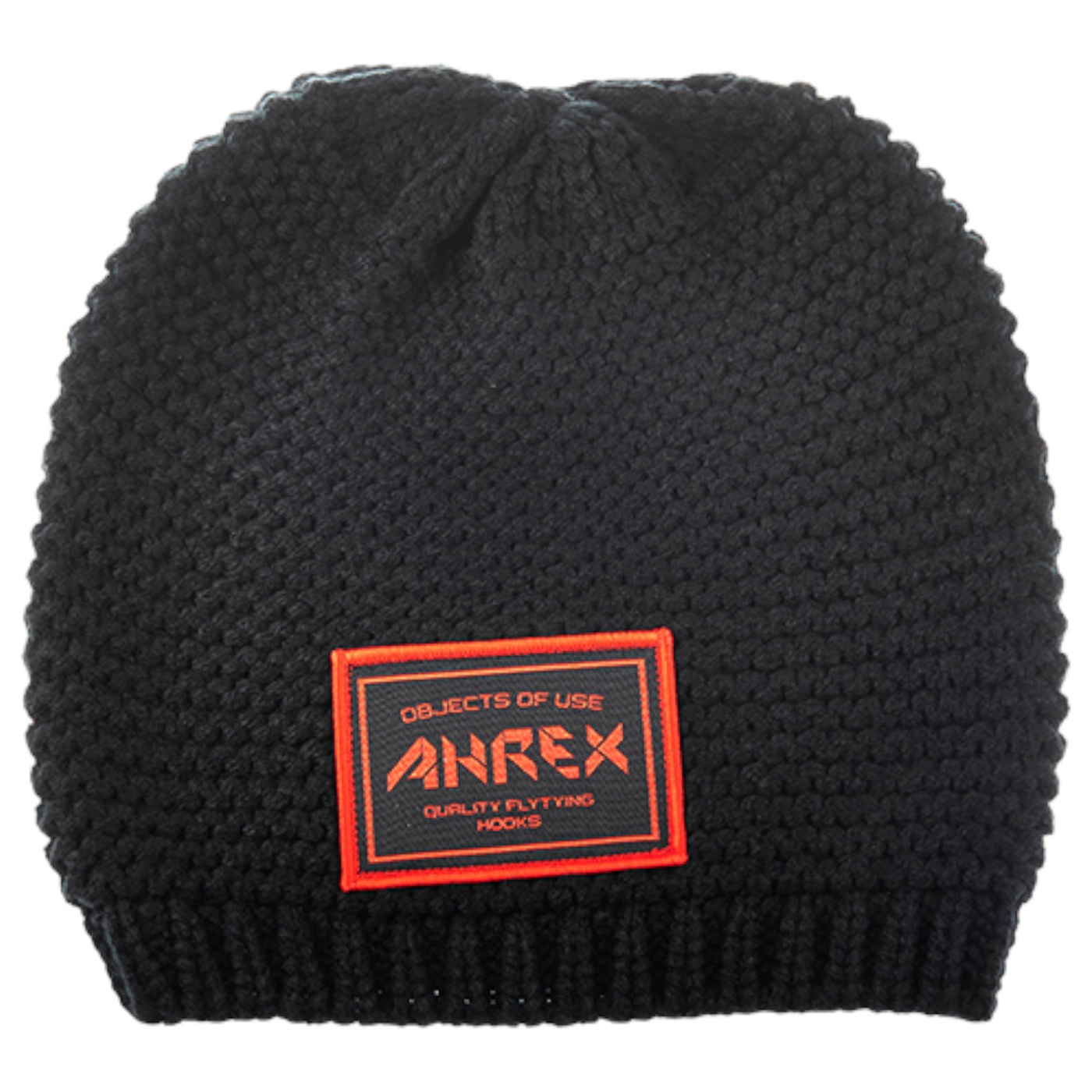 Ahrex ''Handknit'' Woven Patch Beanie